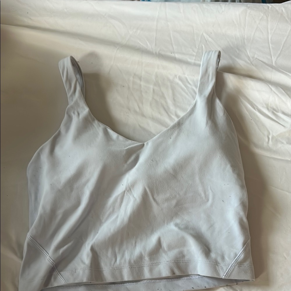Women's White Tank Top